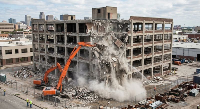 Commercial Building Demolition in Bergen County, NJ