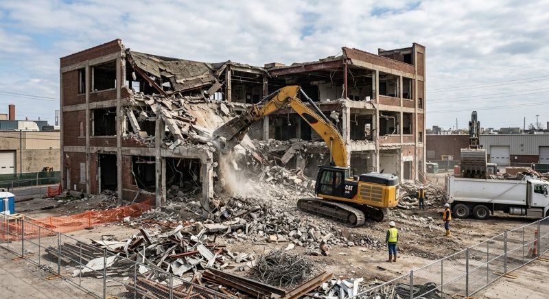 Commercial Demolition Service in Bergen County, NJ