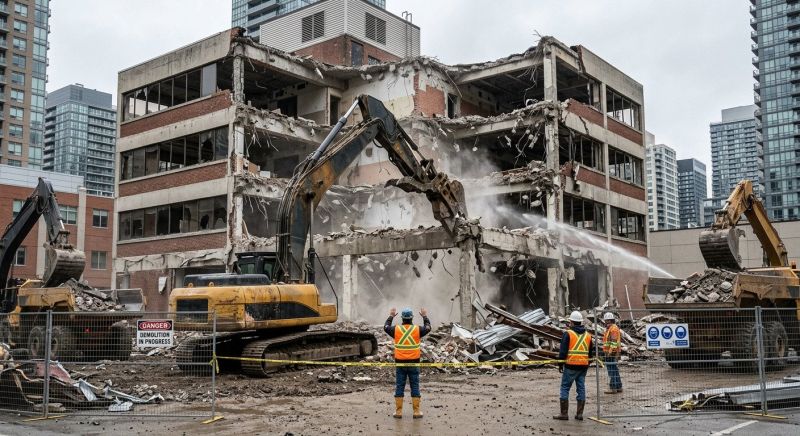Factory Demolition in Houston, TX