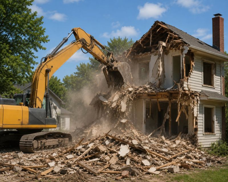 House Demolition Service in Cypress, TX