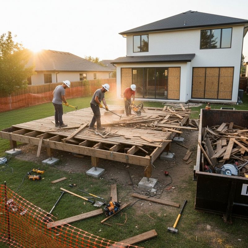 Lanai Removal in Sacramento, CA